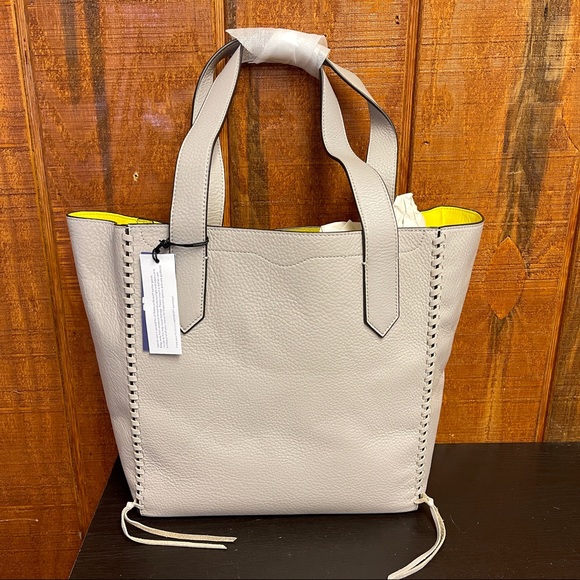 Rebecca Minkoff Large Panama Leather Tote - Putty - Picture 2 of 6